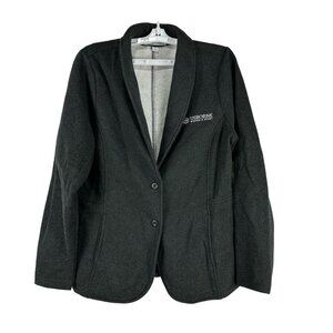 Port Authority Ladies Charcoal Blazer Usborne Books Logo Size L